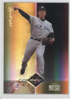 2004 Leaf Limited - [Base] - Spotlight Gold #41 - Hideki Matsui /25