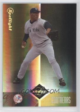 2004 Leaf Limited - [Base] - Spotlight Gold #72 - Jose Contreras /25