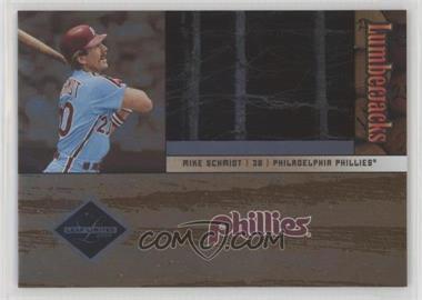 2004 Leaf Limited - Lumberjacks #LJ-25 - Mike Schmidt /548