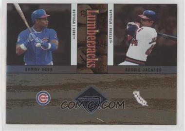 2004 Leaf Limited - Lumberjacks #LJC-49 - Sammy Sosa, Reggie Jackson /500