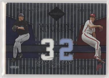 2004 Leaf Limited - Matching Numbers #MN-28 - Steve Carlton, Roy Halladay /100