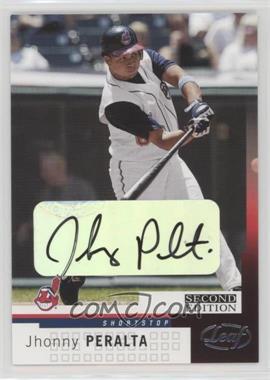 2004 Leaf Second Edition - [Base] - Autographs #29 - Jhonny Peralta