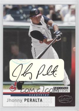 2004 Leaf Second Edition - [Base] - Autographs #29 - Jhonny Peralta