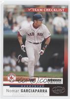 Team Checklist - Nomar Garciaparra