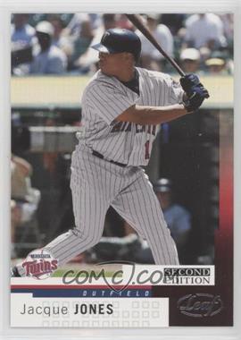 2004 Leaf Second Edition - [Base] #49 - Jacque Jones