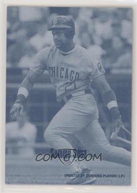 2004 Leaf Second Edition - Exhibits - 1947-66 PDPSCR Printed by Donruss Playoff Print Name #44 - Sammy Sosa