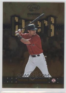 2004 Leaf Second Edition - Gamers #G-16 - Nomar Garciaparra