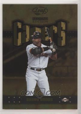 2004 Leaf Second Edition - Gamers #G-4 - Barry Bonds