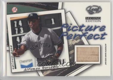 2004 Leaf Second Edition - Picture Perfect - Bats #PP-3 - Alfonso Soriano