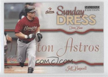 2004 Leaf Second Edition - Sunday Dress #SD-5 - Jeff Bagwell
