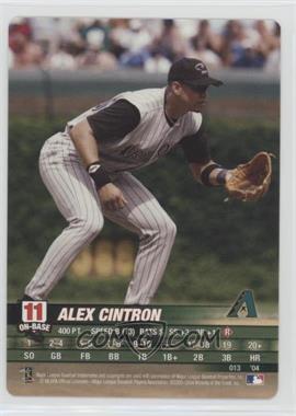 2004 MLB Showdown - [Base] #013 - Alex Cintron