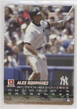 2004 MLB Showdown - Promo #P71 - Alex Rodriguez
