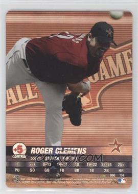 2004 MLB Showdown Pennant Run - [Base] #066 - All-Star - Roger Clemens