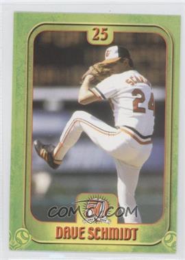 2004 Maryland Lottery Baltimore Orioles 50th Anniversary - [Base] #25 - Dave Schmidt