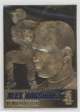 2004 Merrick Mint Sculptured Gold Cards - [Base] #ARDJ - Flip Card - Alex Rodriguez, Derek Jeter