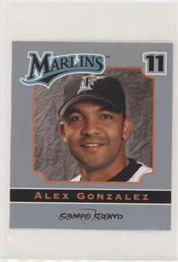 2004 Miami Aqui - Miami Marlins Spanish - Magazine Issue [Base] #11 - Alex Gonzalez