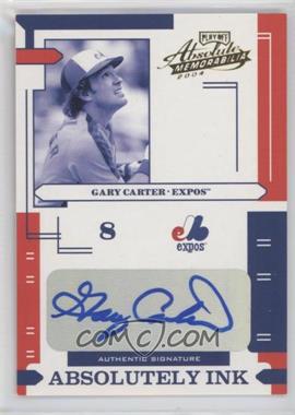 2004 Playoff Absolute Memorabilia - Absolutely Ink #AI-51 - Gary Carter /100