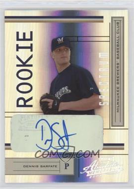 2004 Playoff Absolute Memorabilia - [Base] - Spectrum Silver Signatures #204 - Dennis Sarfate /100