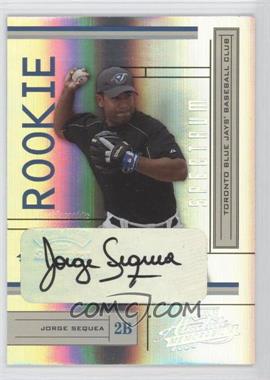 2004 Playoff Absolute Memorabilia - [Base] - Spectrum Silver Signatures #214 - Jorge Sequea /250