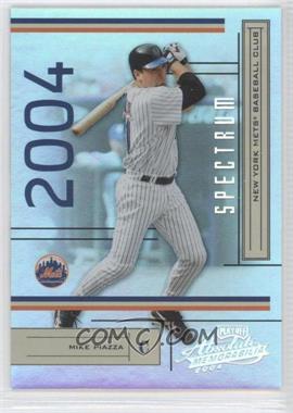 2004 Playoff Absolute Memorabilia - [Base] - Spectrum Silver #128 - Mike Piazza /100