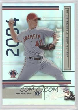 2004 Playoff Absolute Memorabilia - [Base] - Spectrum Silver #5 - Troy Percival /100