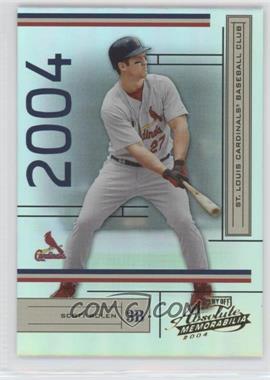 2004 Playoff Absolute Memorabilia - [Base] #178 - Scott Rolen /1349