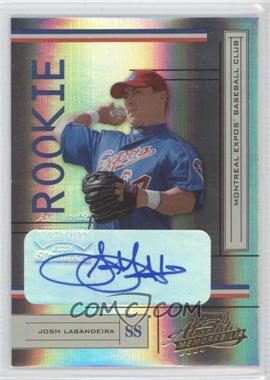 2004 Playoff Absolute Memorabilia - [Base] #205 - Josh Labandeira /500