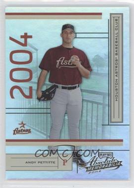 2004 Playoff Absolute Memorabilia - [Base] #87 - Andy Pettitte /1349