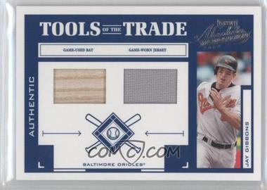 2004 Playoff Absolute Memorabilia - Tools of the Trade - Blue Combo Materials #TT-65 - Jay Gibbons /250