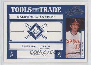 2004 Playoff Absolute Memorabilia - Tools of the Trade - Blue #TT-106 - Nolan Ryan /250