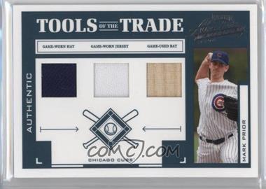 2004 Playoff Absolute Memorabilia - Tools of the Trade - Green Triple Materials #TT-90 - Mark Prior /10
