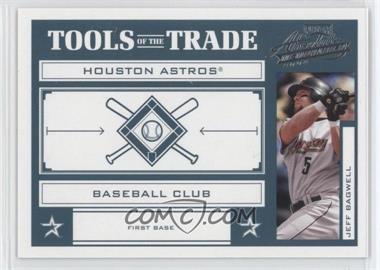 2004 Playoff Absolute Memorabilia - Tools of the Trade - Green #TT-66 - Jeff Bagwell /150