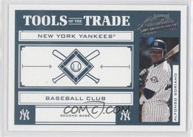 2004 Playoff Absolute Memorabilia - Tools of the Trade - Green #TT-9 - Alfonso Soriano /150