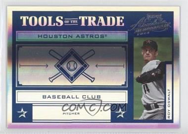 2004 Playoff Absolute Memorabilia - Tools of the Trade - Spectrum Blue #TT-130 - Roy Oswalt /125