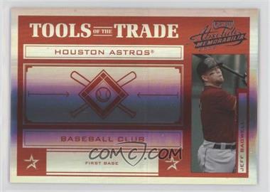 2004 Playoff Absolute Memorabilia - Tools of the Trade - Spectrum Red #TT-67 - Jeff Bagwell /100