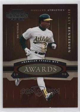 2004 Playoff Honors - Awards #A-6 - Rickey Henderson /1990