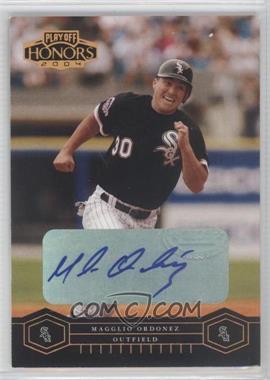 2004 Playoff Honors - [Base] - Bronze Signatures #55 - Magglio Ordonez /50