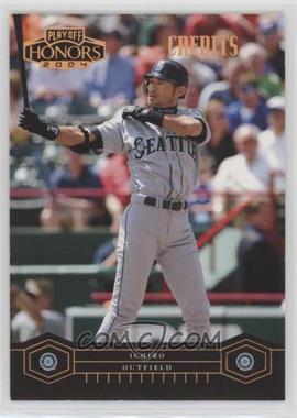 2004 Playoff Honors - [Base] - Credits Bronze #173 - Ichiro Suzuki /100