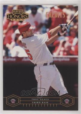 2004 Playoff Honors - [Base] - Credits Bronze #4 - Troy Glaus /100