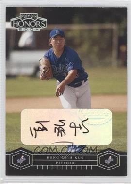 2004 Playoff Honors - [Base] - Silver Signatures #105 - Hong-Chih Kuo /100