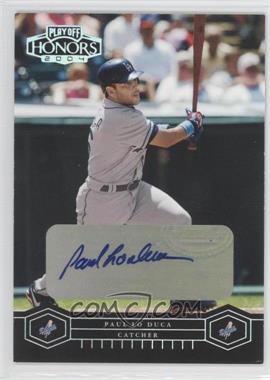 2004 Playoff Honors - [Base] - Silver Signatures #107 - Paul Lo Duca /50