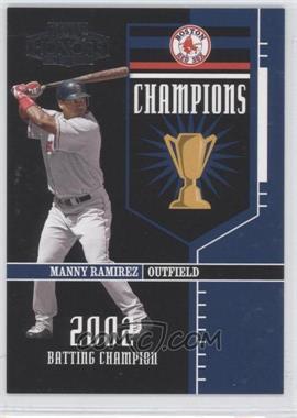 2004 Playoff Honors - Champions #C-18 - Manny Ramirez /2002