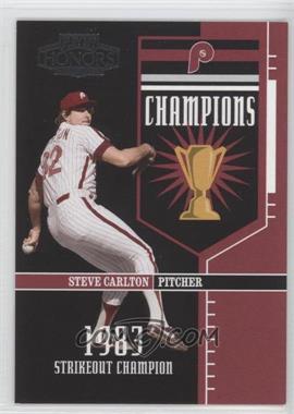 2004 Playoff Honors - Champions #C-6 - Steve Carlton /1983