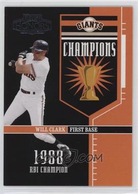 2004 Playoff Honors - Champions #C-7 - Will Clark /1988