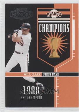 2004 Playoff Honors - Champions #C-7 - Will Clark /1988