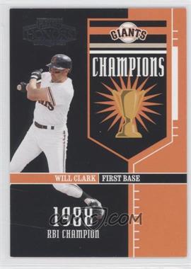 2004 Playoff Honors - Champions #C-7 - Will Clark /1988