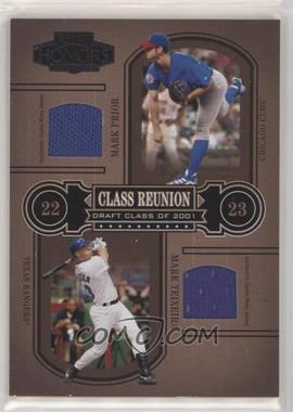 2004 Playoff Honors - Class Reunion - Materials #CR-11 - Mark Prior, Mark Teixeira /250