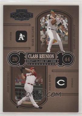 2004 Playoff Honors - Class Reunion #CR-13 - Mark Mulder, Adam Dunn /1998