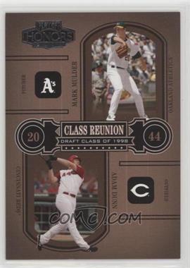 2004 Playoff Honors - Class Reunion #CR-13 - Mark Mulder, Adam Dunn /1998