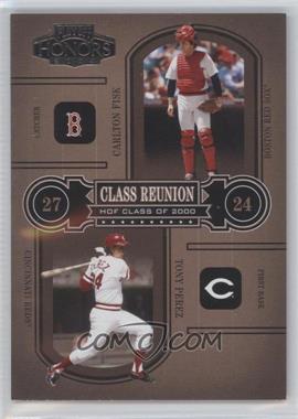 2004 Playoff Honors - Class Reunion #CR-2 - Carlton Fisk, Tony Perez /2000